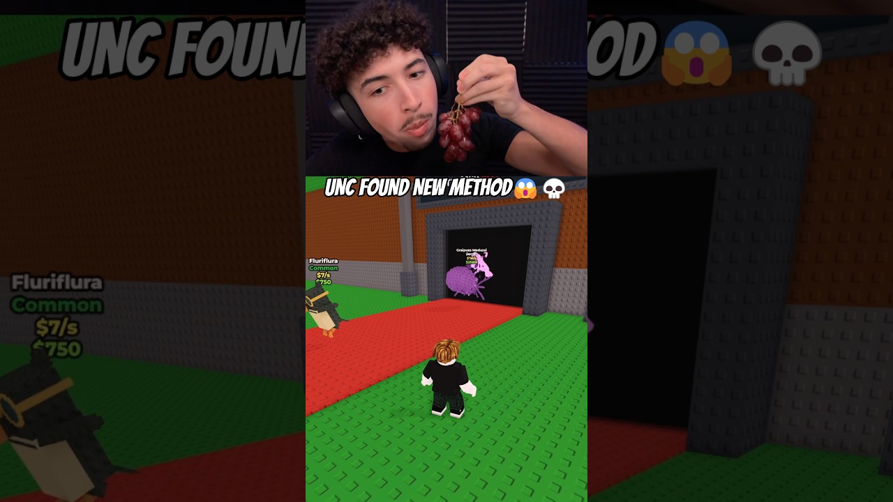UNC FOUND NEW METHOD😱💀#roblox #stealabrainrot