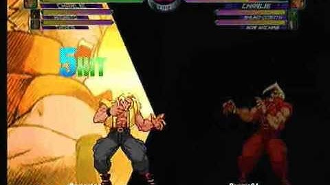 MvC2 Online (360): Charlie 60% combo