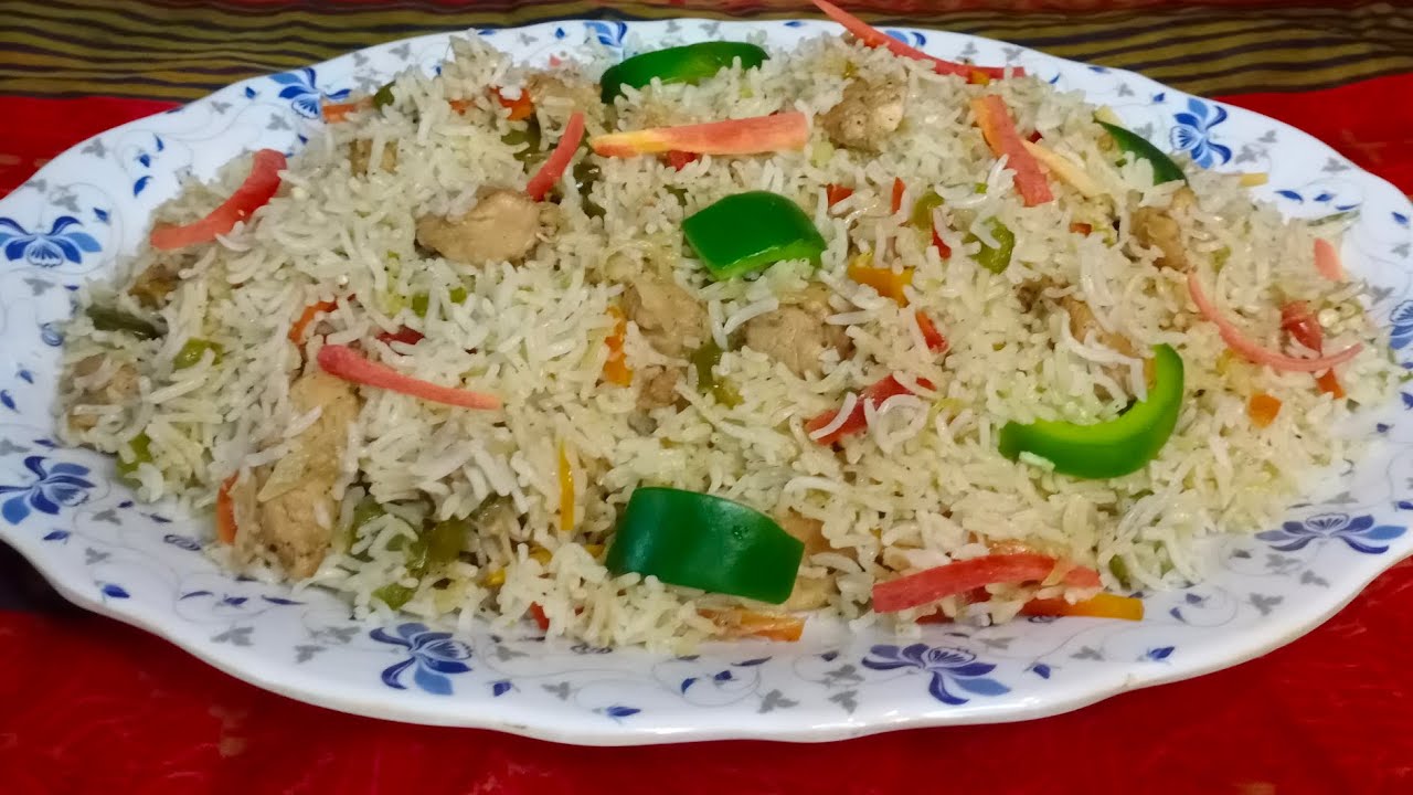 Chicken Chinese Rice Recipe Resturent Style ban k Tayar hoty hn .Easy ...