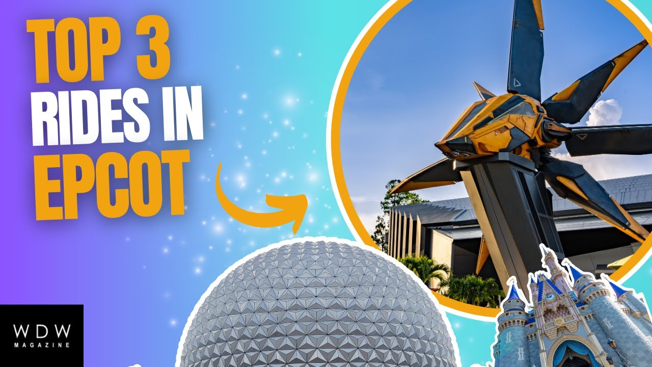 Top 3 Rides in Epcot - YouTube