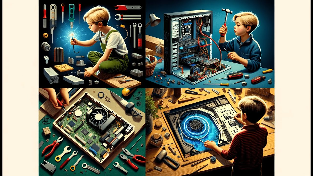 Ремонт материнской платы и блока питания компьютера, ремонт ноутбука ...