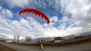 Perfect Paramotor Landing!! World