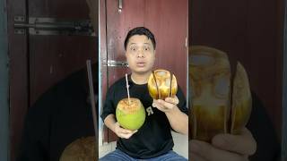 Palm fruit with Coconut water 🥥 & Mango with Star fruit 😳 #shorts #eating