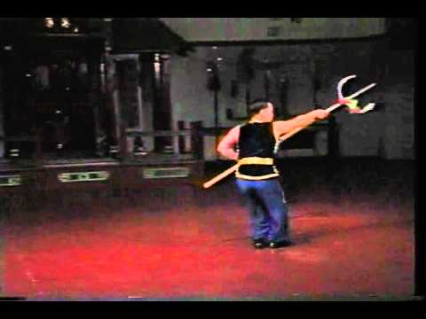 Hasayfu Hung Kuen Hunting Tiger Trident Sample