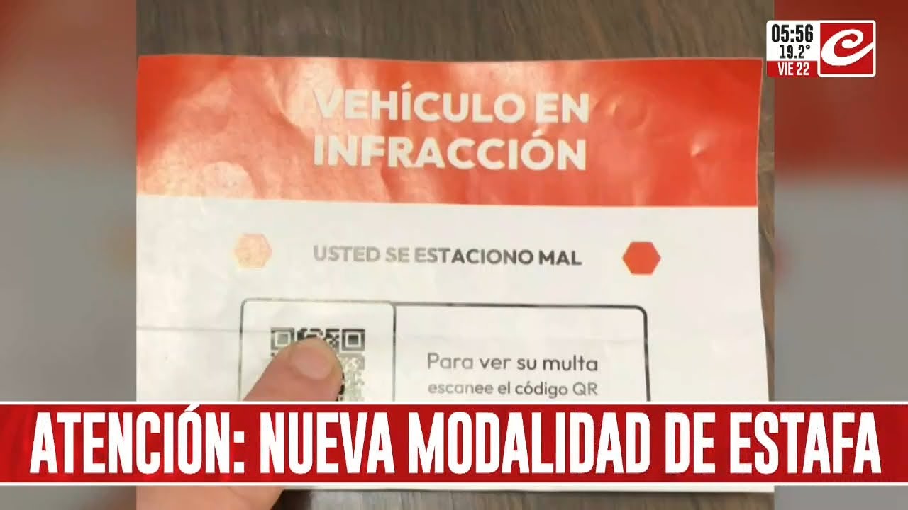 Alertan una nueva modalidad de estafa que se extiende por el país - YouTube