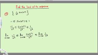The Squeeze Theorem and Absolute Value Theorem, #1 - Calculus