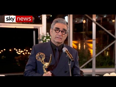 Schitt's Creek sets record at virtual Emmys