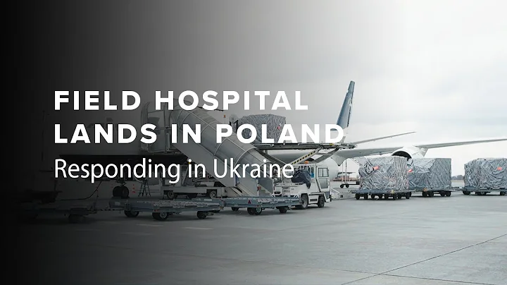 DC-8 LANDS IN POLAND - Field Hospital Offloaded For Ukraine