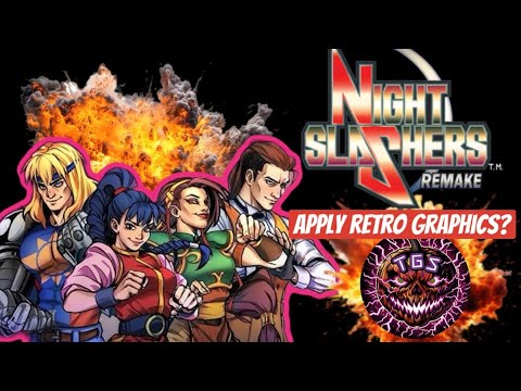 Retro Slashes Night Slashers Remake | with Retro Graphics - YouTube