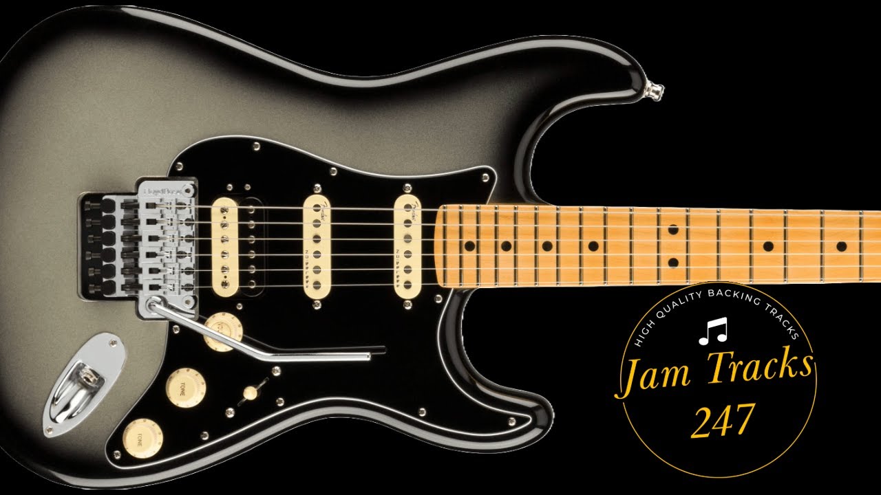 Heartache Blues Guitar Backing Track in C Minor (80bpm)