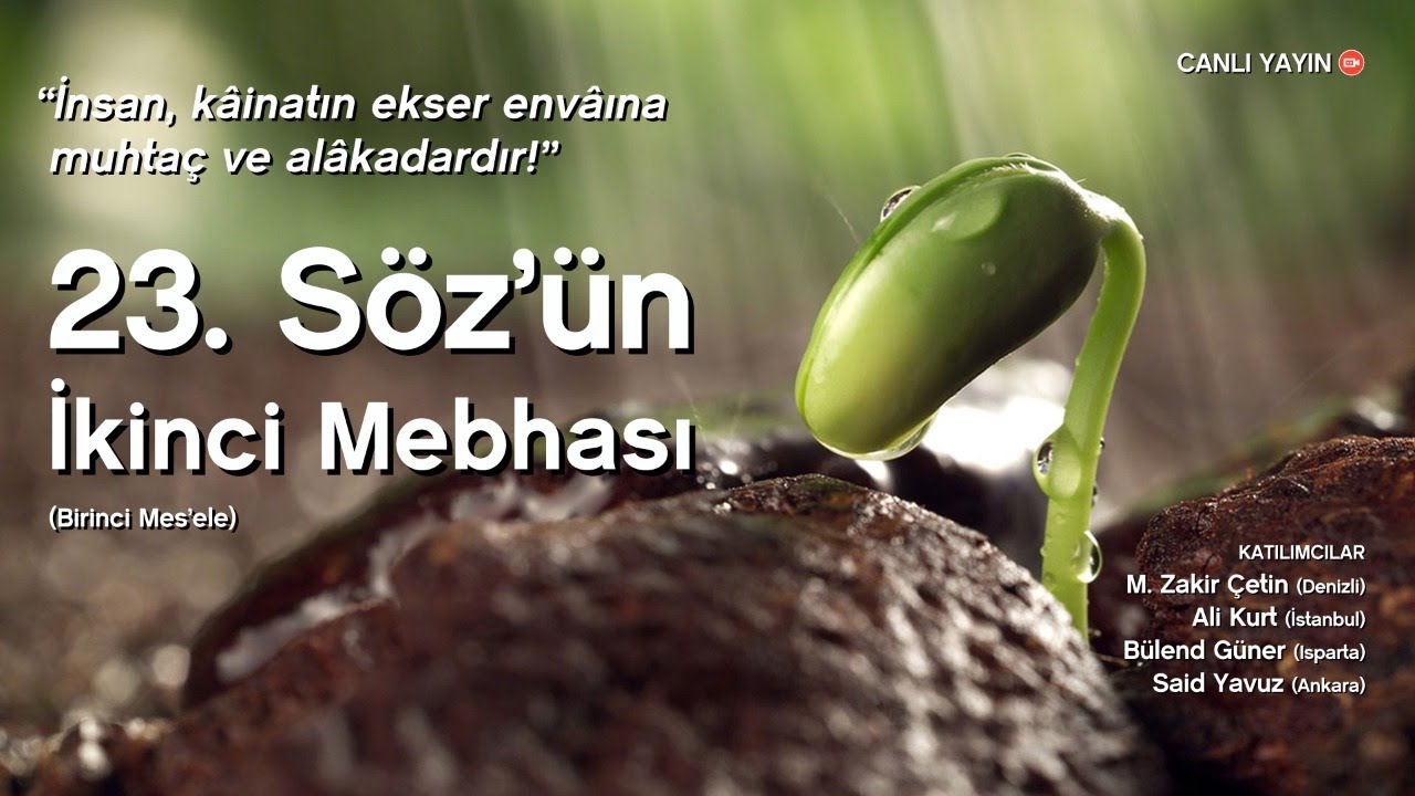 23. Söz 2. Mebhas - 2