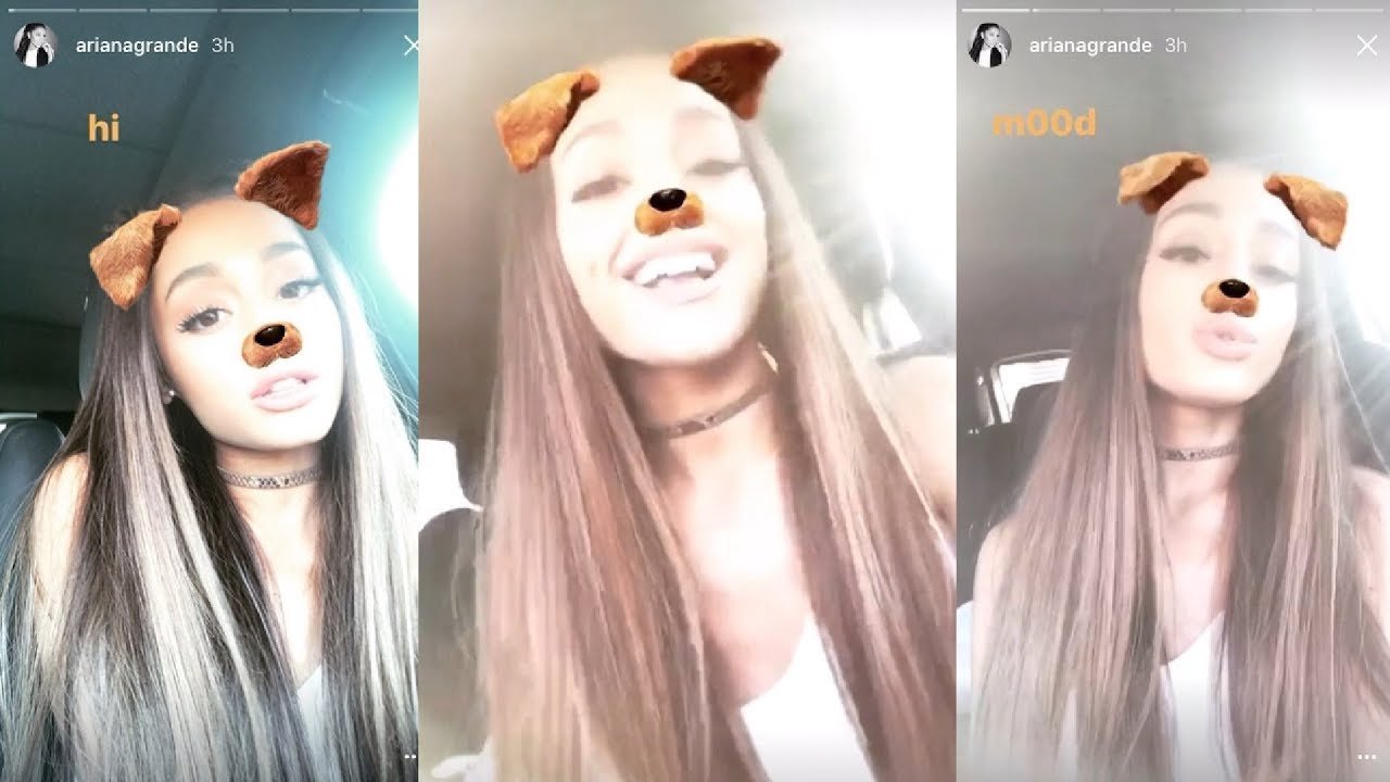 Ariana Grande July 2017 Instagram Story Compilation - YouTube