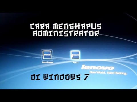 Video: Cara Menonaktifkan Administrator Di Windows 7