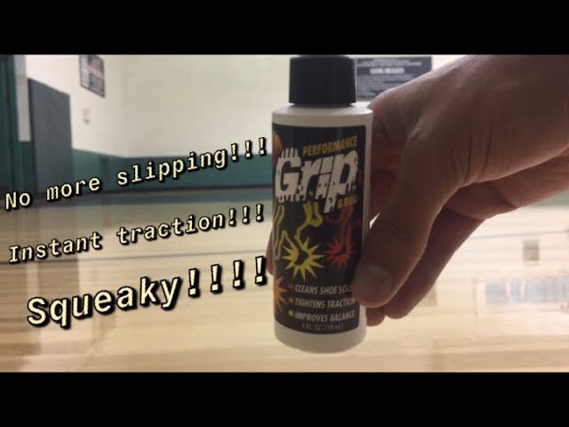 NEW EDGE TRACTION SPRAY FOR BASKETBALL SHOES - Increases