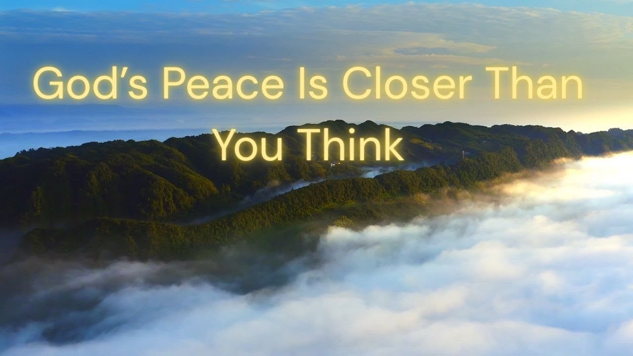 Watch Finding God’s Peace in Daily Chaos | A Gentle Christian Message for Your Day on YouTube Watch Finding God’s Peace in Daily Chaos | A Gentle Christian Message for Your Day on YouTube