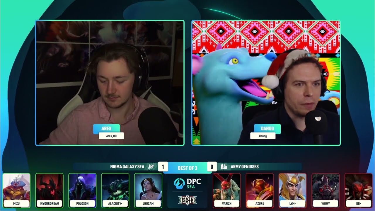 ARMY GENIUSES VS NGX.SEA - HIGHLIGHT GAME 2 DPC SEA 2021/22 Tour 1: Division II