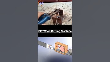 Wobbling Disc - Wood Cutting Mechanism ✅ #cad #diy #innovation #3dmodeling #cadcam #solidworks #3d