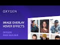 Image Overlay Hover Effects Using Oxygen Builder.