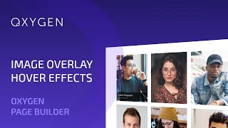 Image Overlay Hover Effects Using Oxygen Builder.