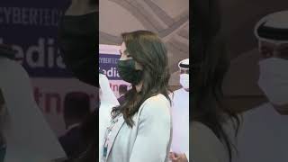 Sheikh Hamdan Fazza Dubai Crown Prince Attend CyberTech Global cybersecurity exhibition Throwback