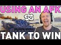 USING AN AFK TANK TO WIN!!! QuickyBaby Best Moments #20