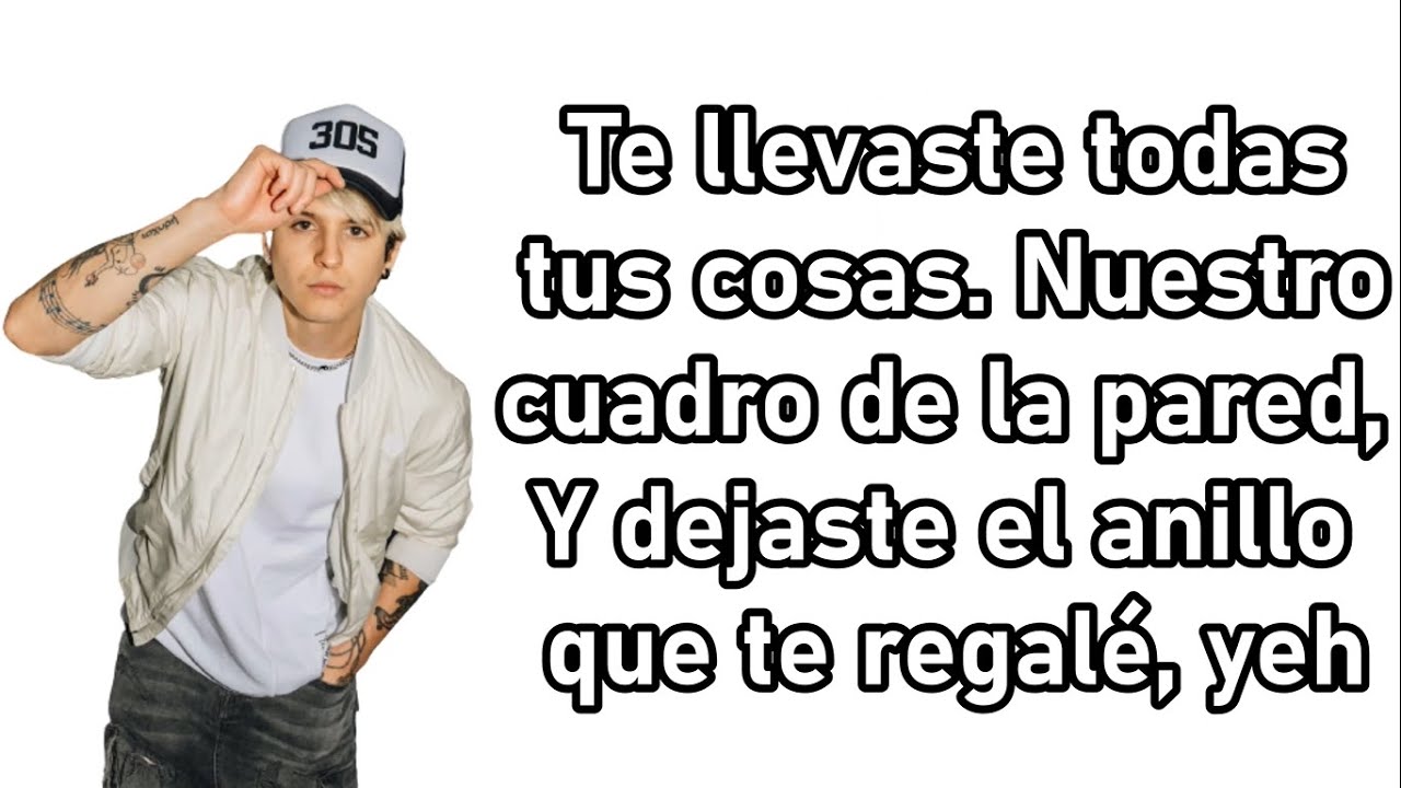 CNCO - NO SE VA (LETRA)