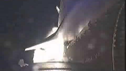 STS-130 Booster Camera Video