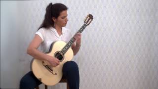 Romantic Guitar Eugenia Karamitrou plays Domenico Scarlatti - Sonata in E min