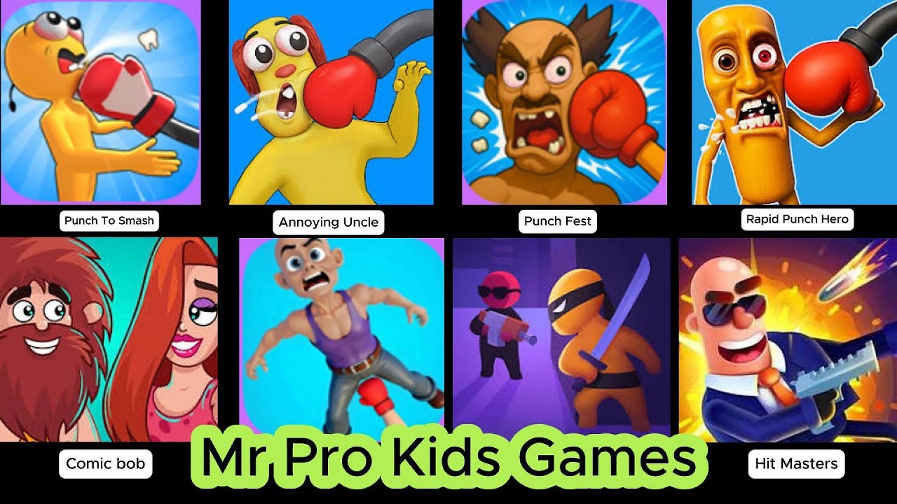 Мастер скрытности, мастер ударов и победи свои страхи | Забавная подборка мобильных игр 🎮😂