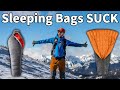 WHY YOU SHOULD USE A QUILT... NOT A SLEEPING BAG