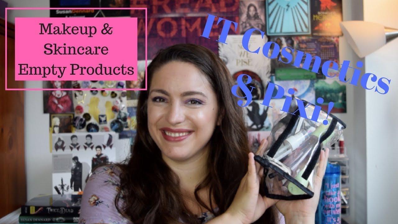 Empty Makeup & Skincare Products! Pixi, IT Cosmetics Concealer & Secret Sauce Moisturizer