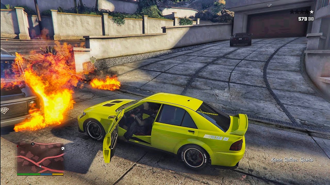 Grand Theft Auto V PS5 Free-roam Gameplay #1730