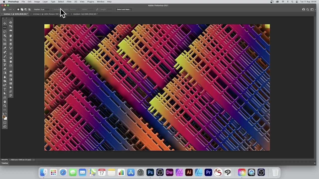 Single Row Marquee Tool Column Marquee In Photoshop How To Grids Streaks Brush Graphicxtras Youtube