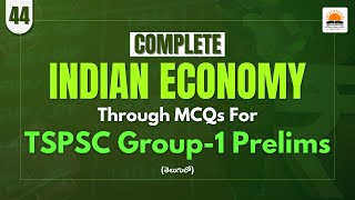 Complete Indian Economy through MCQs for TSPSC Group-1 Prelims: Industries & Service Sector (Part 3)