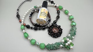 картинка: Лак Цапон, его применение и результат. Авторские украшения.#фурнитурадляукрашений #