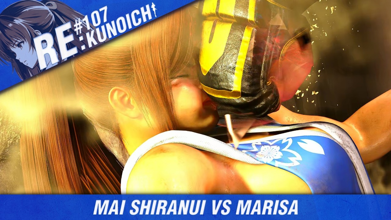 SF6 Free Camera | Mai Shiranui (Defeat) vs Marisa 