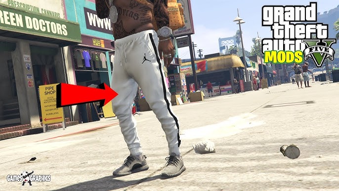 Louis Vuitton x Air Jordan 1 Customs – GTA 5 mod