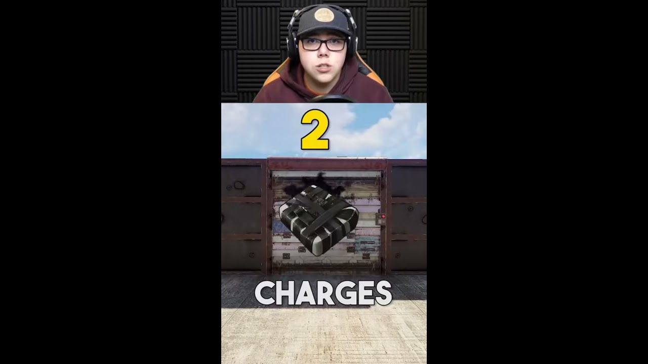 HOW MUCH C4 YOU NEED TO DESTROY EACH DOORS IN RUST Shorts