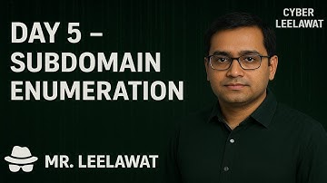 🎯 Day 5 – Subdomain Enumeration: assetfinder, subfinder, amass (Manual + Automated Recon) 2025 hindi
