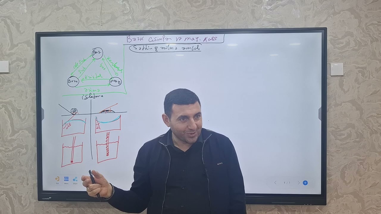 Bərk cisimlər və mayelərin xassələri. 