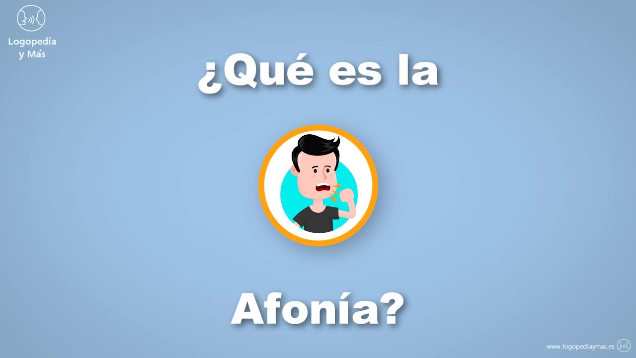 Que es bueno para la afonia