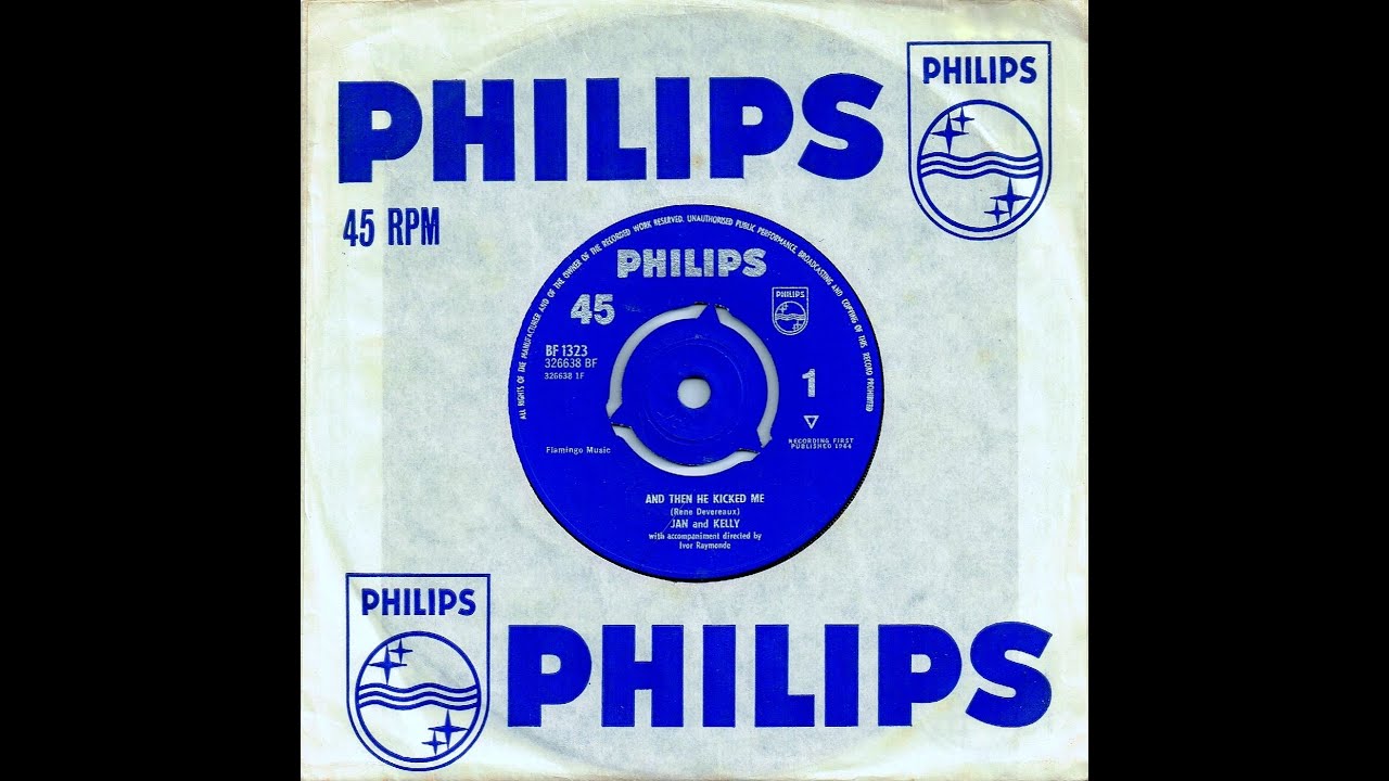 Jan and Kelly - AND THEN HE KICKED ME  (1964)