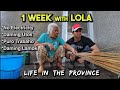 Living with my Lola for 1 Week Challenge (NO ELECTRICITY!)
