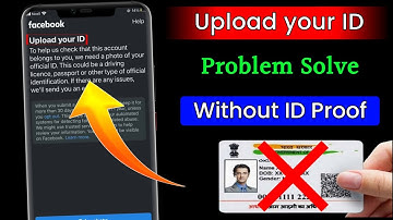 upload your id facebook problem solutions without identity 2023||how to solve upload your id fb