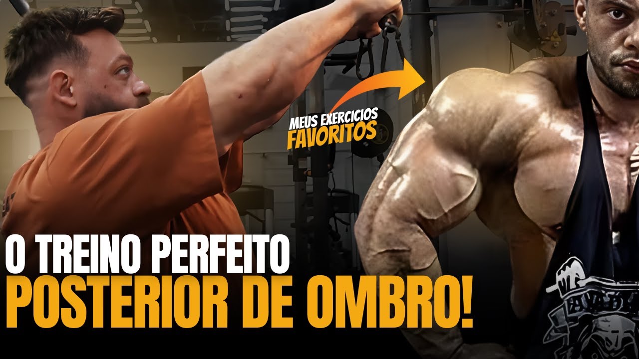 4 EXERCICIOS QUE VAO MUDAR SEU POSTERIOR DE OMBRO *é muito fácil*