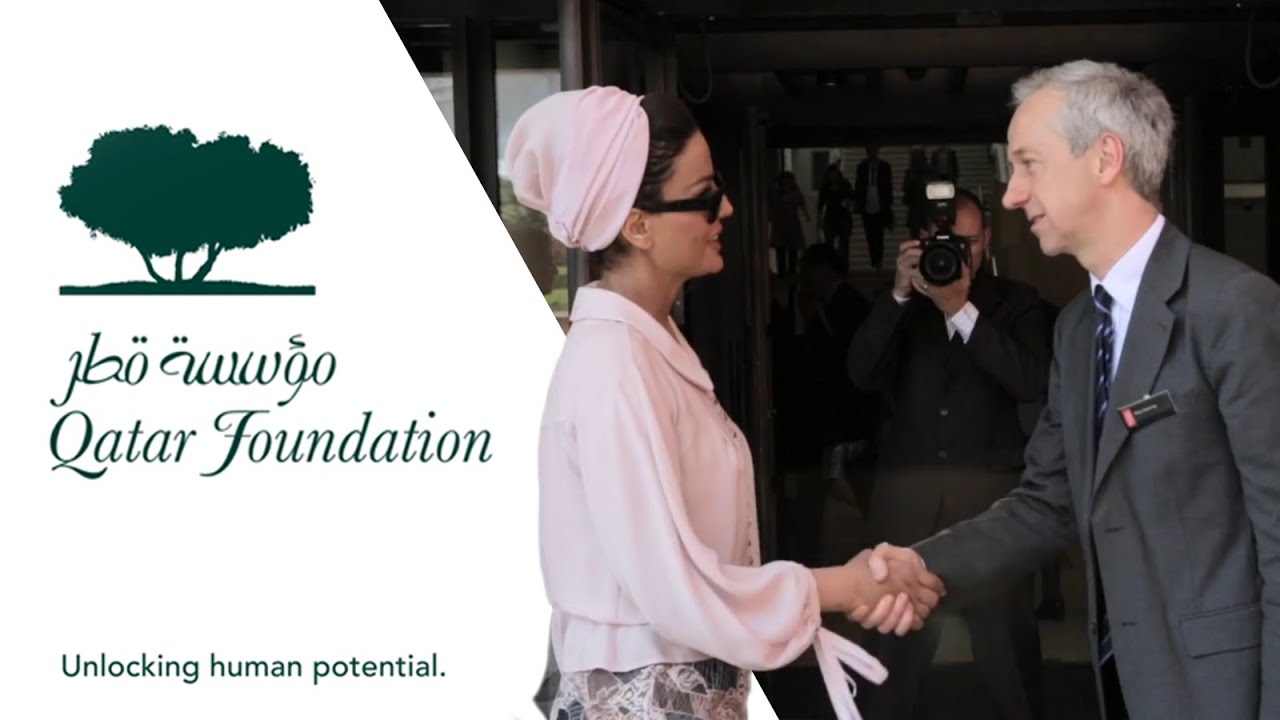 Qatar Foundation | HH Sheikha Moza Visits British Library | Bloomsbury Films ®