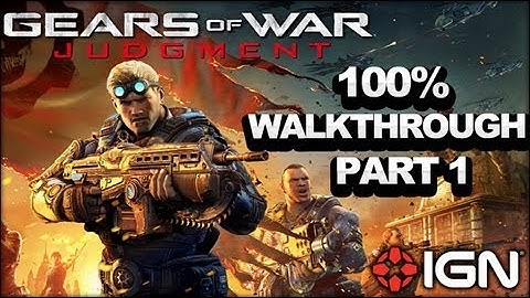 Gears of War: Judgment Walkthrough - Old Town - Declassified Mission and Cog Tag (Part 1)