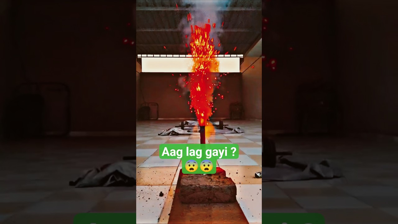 Sugar se banaya Diwali Anar 😨😨 