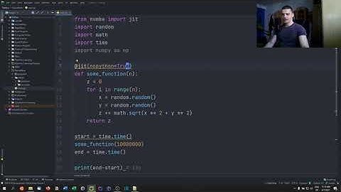 Massively Speed-Up Python Code With Numba Compilation