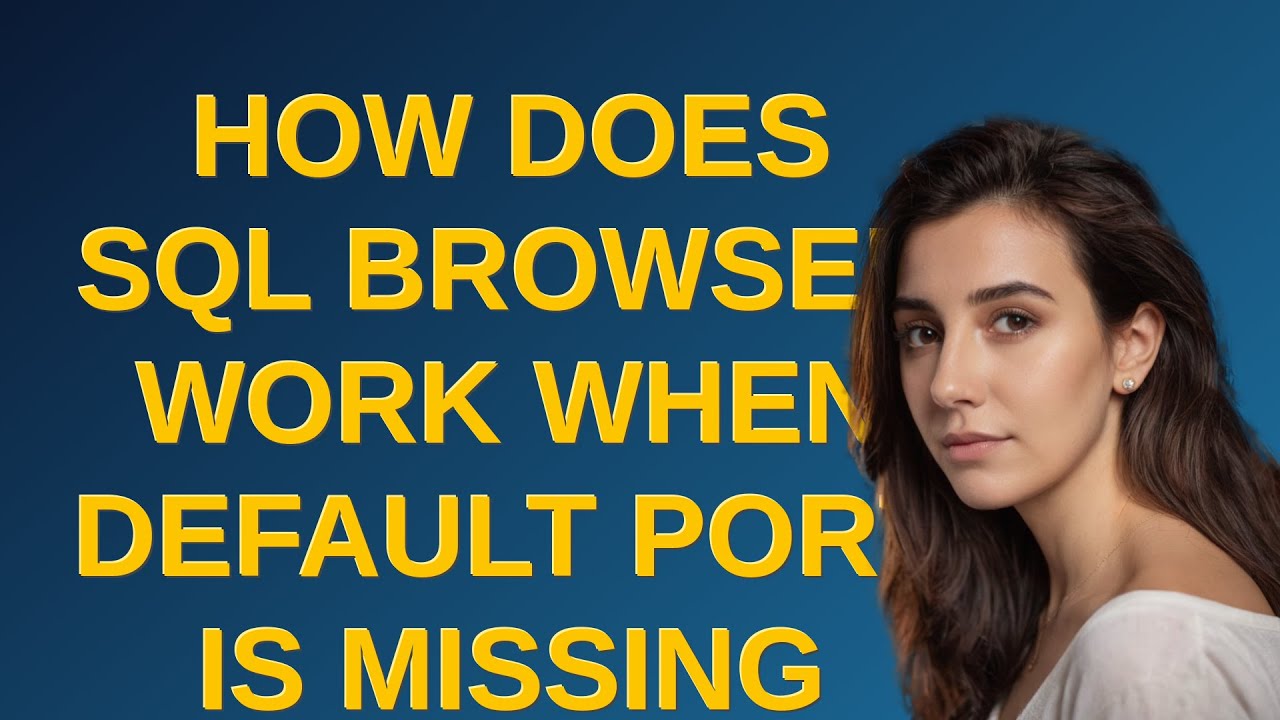 Dba: How does SQL Browser work when default port is missing and AG ...